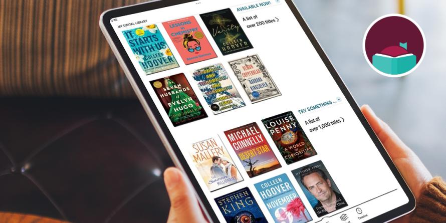 Libby. The library reading app.