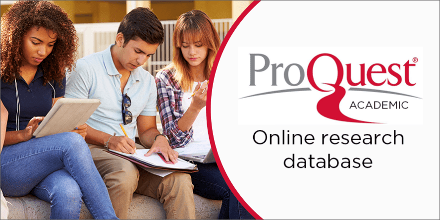 ProQuest: Online research database